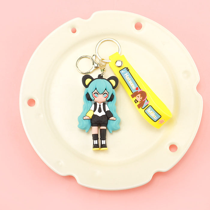 Wholesale Cute cartoon keychain pendant