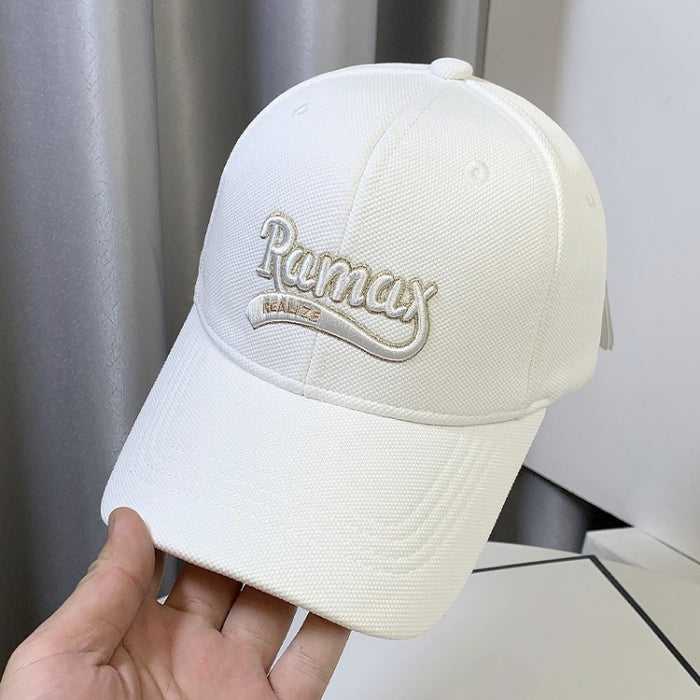 Wholesale Hardtop duckbill cap embroidered letters baseball cap versatile