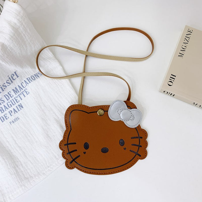 Wholesale Children's  Small Satchel Baby Girl Cartoon  Leather Bag Crossbody Accessories Coin Purse