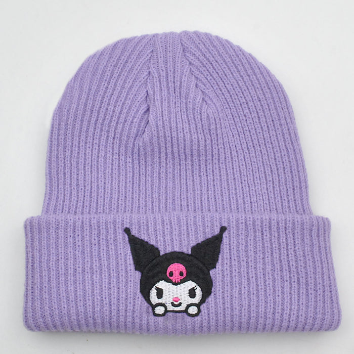 Wholesale Cartoon Embroidery Knitted Beanie JDC-FH-PeiN026