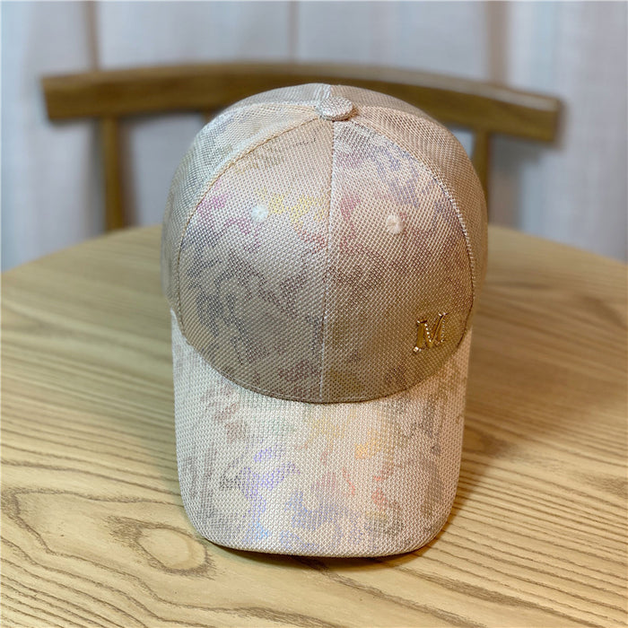 Wholesale Sunshade Bronzing Large Brim Camouflage Baseball Cap Face Revealing Cap