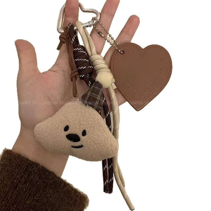 Wholesale Pendant Plush Bag Hanging Braided Rope Korean Style Climbing Rope