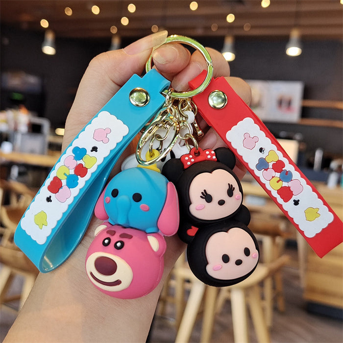 Wholesale Cartoon Silicone Doll Keychain JDC-KC-ZhuoRan025