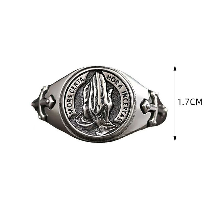 Wholesale Creative and personalized retro zinc alloy ring, fashionable and trendy ring