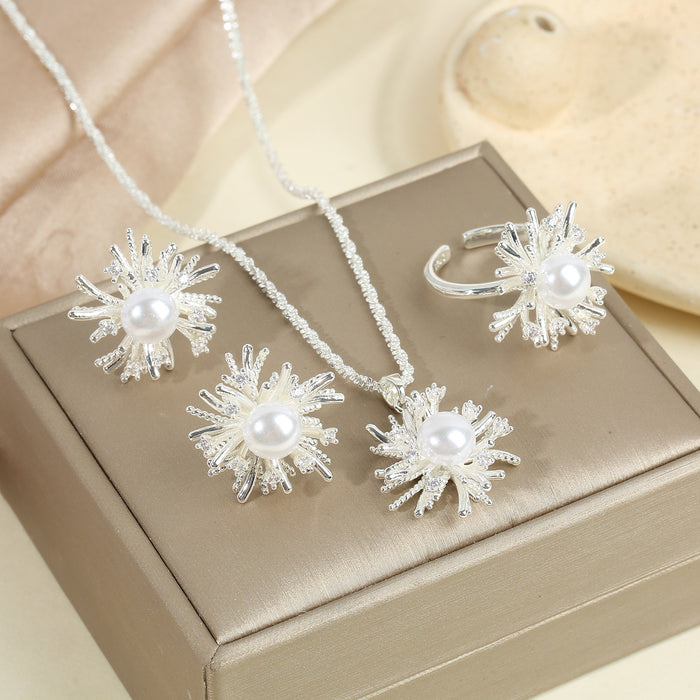 Wholesale Earrings, necklaces, open rings, niche designs, high-end temperament, atmospheric earrings