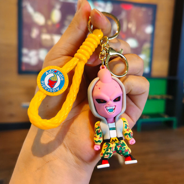 Wholesale Cartoon Doll Silicone Keychain JDC-KC-Tingm268