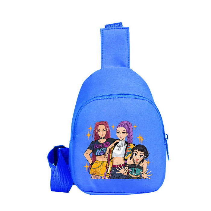 Wholesale Anime-themed Printed Shoulder Bag and Children' s Waist Bag