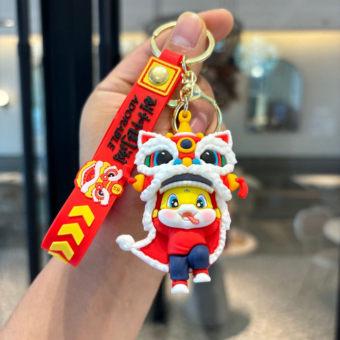 Wholesale snake keychain doll pendant small gift