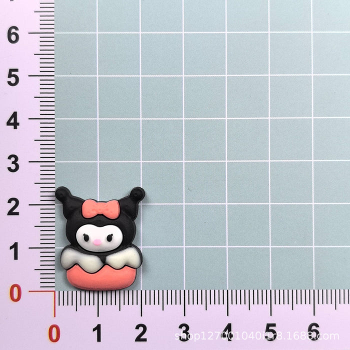 Wholesale DIY kit accessories PVC soft rubber phone case slippers shoe buckle decoration cup patch