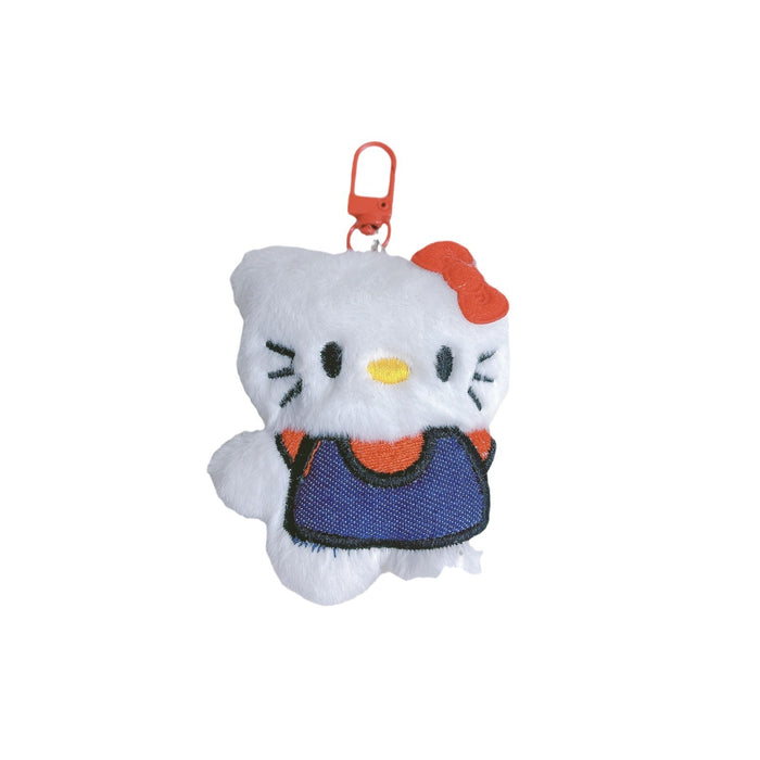 Wholesale Squeaking Cat Plush Pendant Cute Doll Keychain Pendant Doll Machine