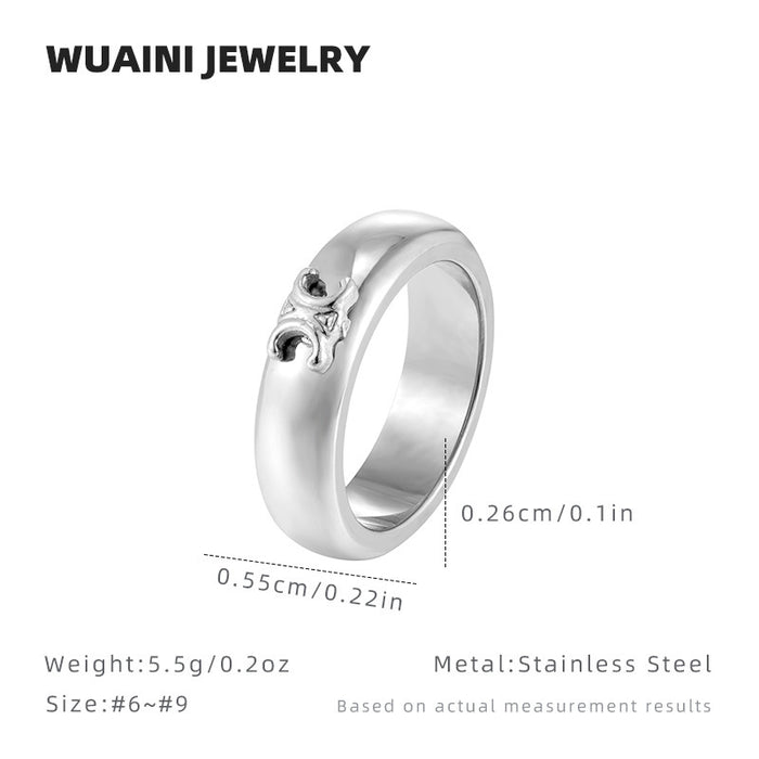 Wholesale Fashion light luxury ring, women's simple and high-end ring wholesale