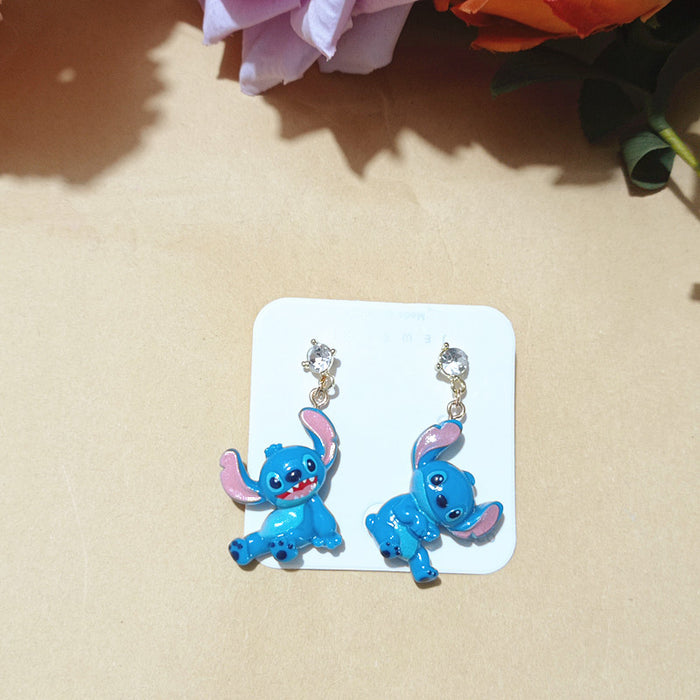 Wholesale Cute Resin Cartoon Earrings JDC-ES-Xiaox016