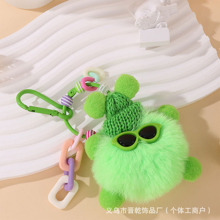 Wholesale Cartoon Cute Plush Keychains JDC-KC-Jinqian002