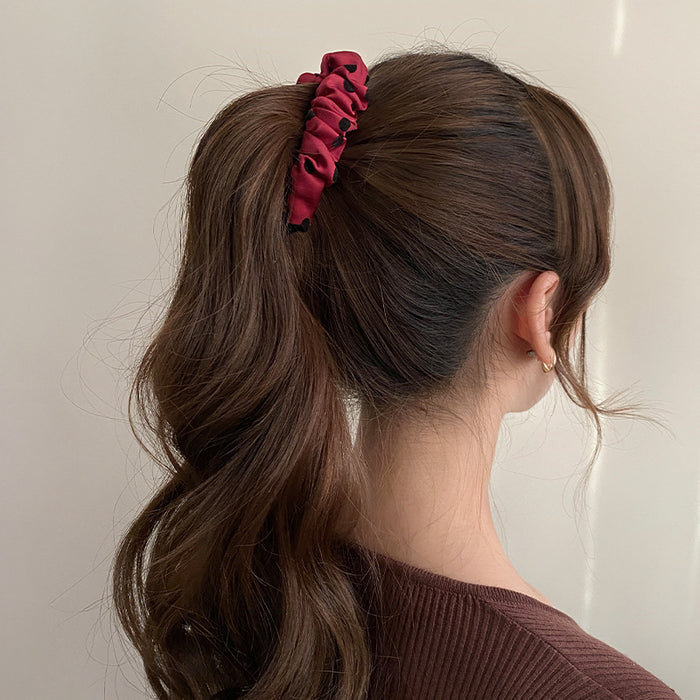 Wholesale Pleated Banana Clip Vertical Clip Women's Ponytail Clip Horizontal Clip Headwear Hairpin