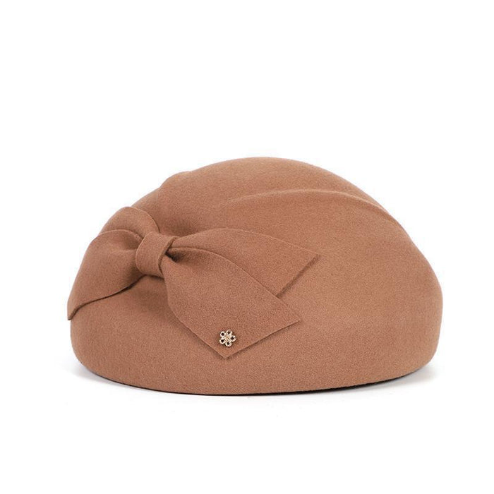 Wholesale Hat women's autumn and winter new warm woolen hat elegant beret