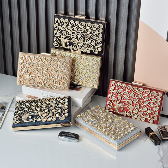 Wholesale Evening Bags Niche Design Diamond Evening Clutch Bag JDC-HB-YX015