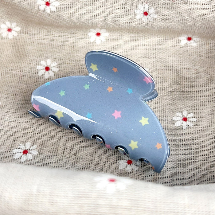 Wholesale PVC Plaid Claw Hair Clip - Retro Fashion Accessory