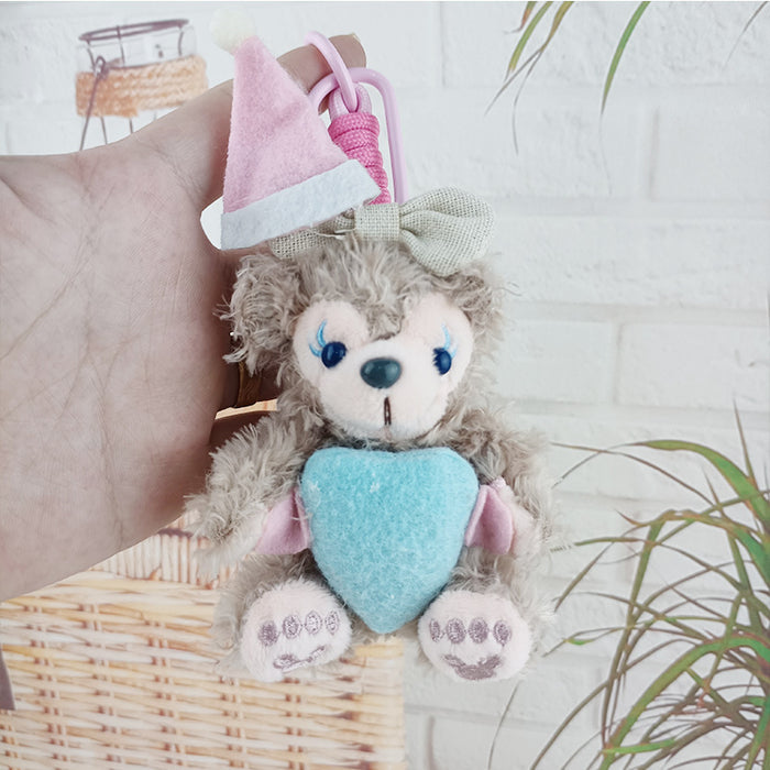 Wholesale Plush Doll Keychain Pendant Cute Pug Couple Bag Small Hanging Accessories