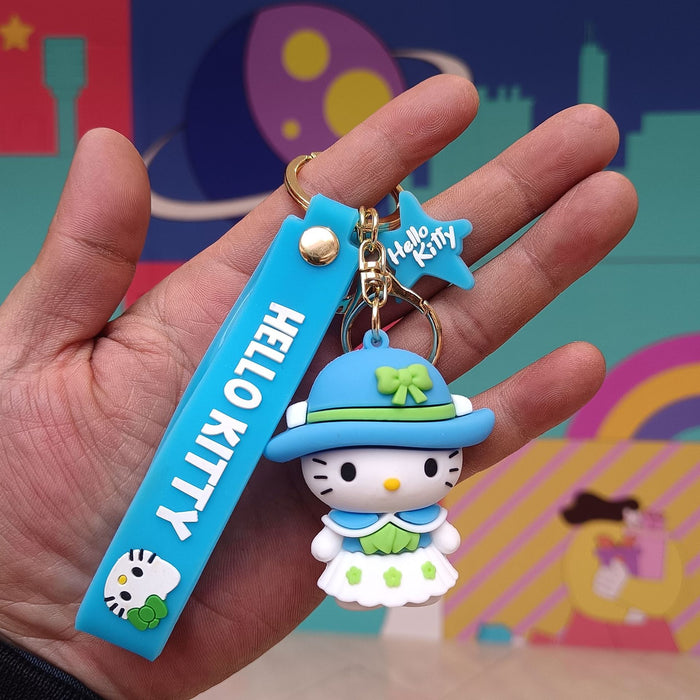 Wholesale Cartoon Silicone Doll Keychain JDC-KC-KuangK032