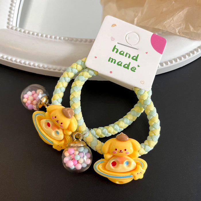 Wholesale Cartoon Braided Children Plastic Hair Band JDC-HS-Leiyang001