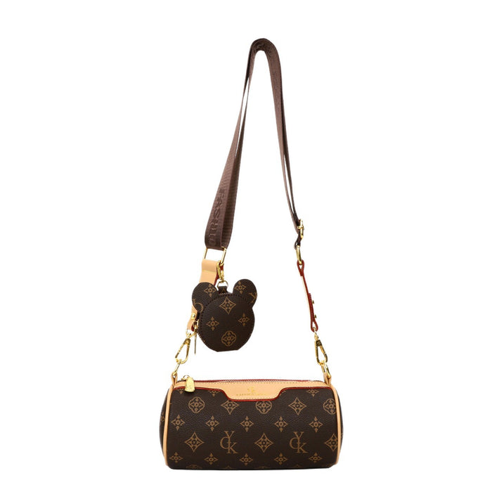 Wholesale Pillow Versatile Shoulder Bag Printed Retro Fashion Western Style Crossbody Bag