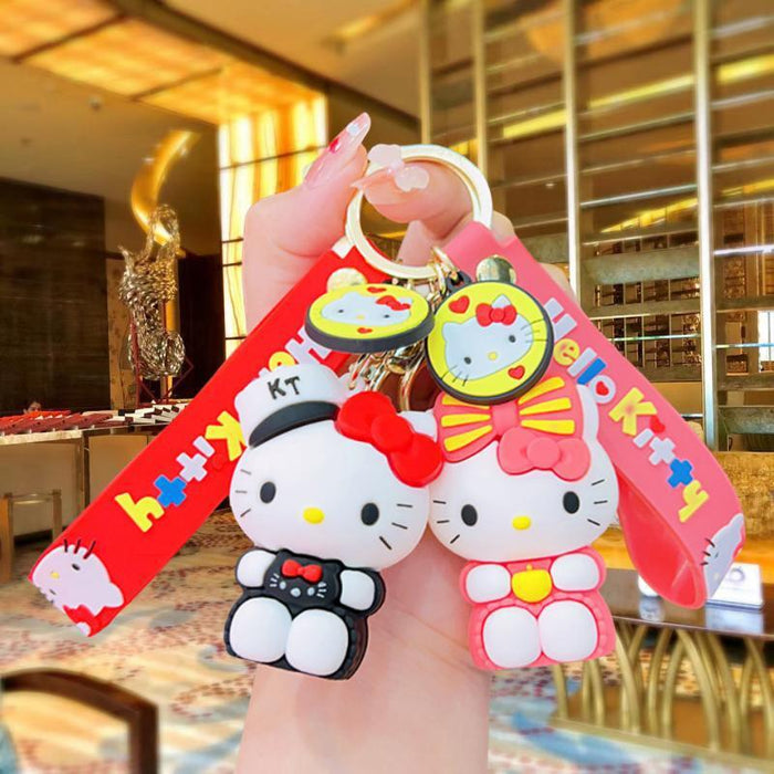 Wholesale Cartoon Doll Silicone Keychain JDC-KC-MingT280