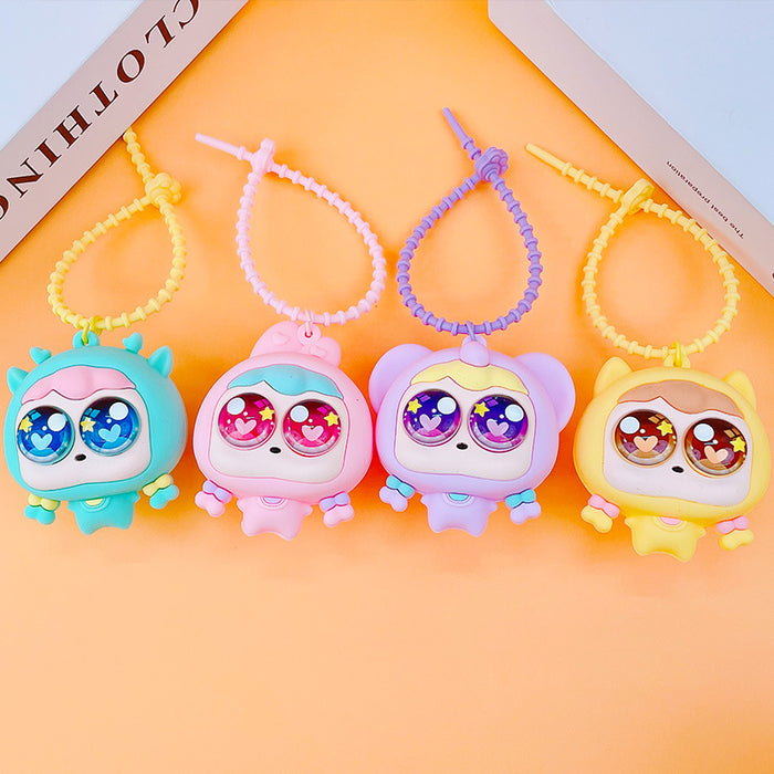 Wholesale Creative cartoon keychain pendant, cute bag decoration