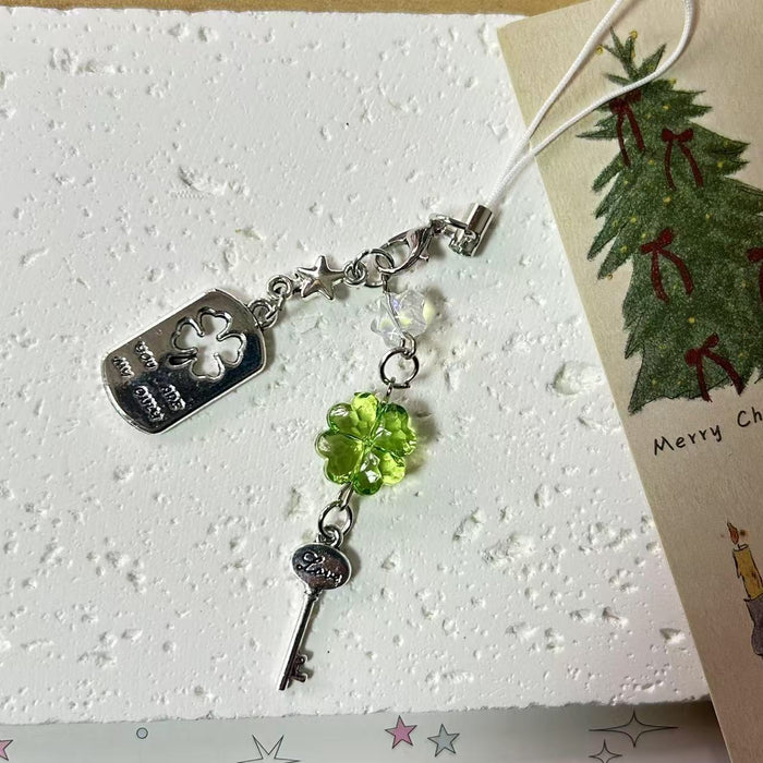 Wholesale Hand-made Beaded Pendant Bell Mobile Phone Chain