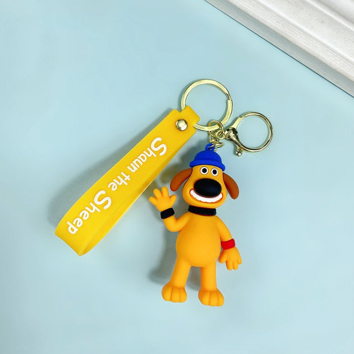 Wholesale Creative Cartoon PVC Soft Keychains JDC-KC-JinB010