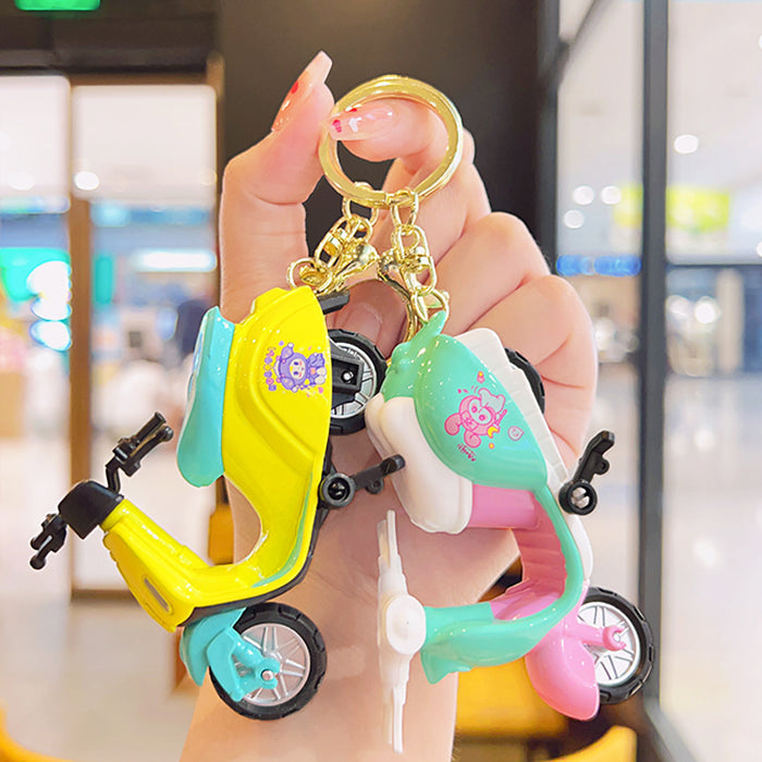 Wholesale Electric Car Cartoon ABS Keychains JDC-KC-YDao102
