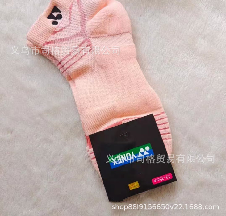 Wholesale Badminton socks embroidered short tube, mid tube, outdoor running socks, sweat absorbing and anti slip sports