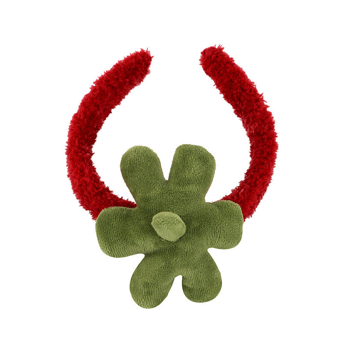 Wholesale Cute wide-brimmed practical plush headband for girls