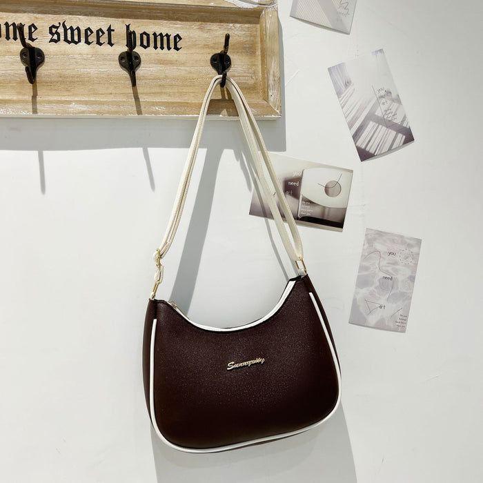 Wholesale Color Matching Armpit Bag Women's High-end Crossbody Bag Women's Shoulder Bag JDC-SD-SC004