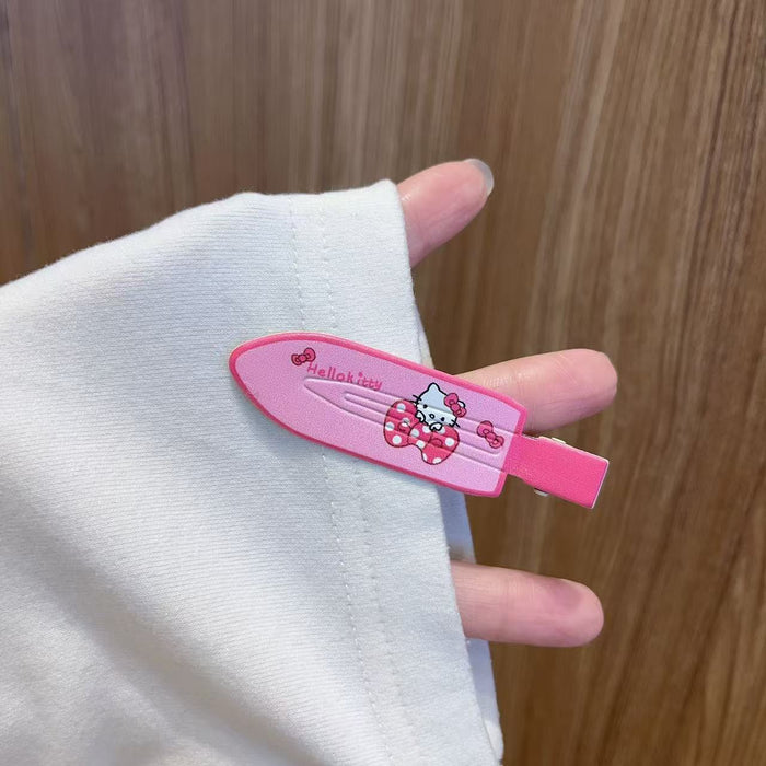 Wholesale PVC delicate duckbill clip kids'  hair clip