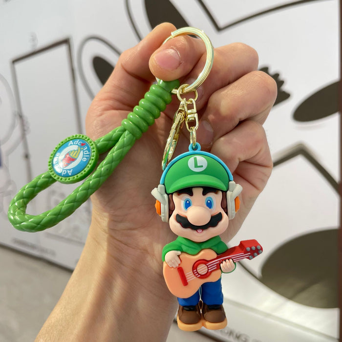 Wholesale Keychain cartoon doll backpack pendant car keychain claw doll machine small gift