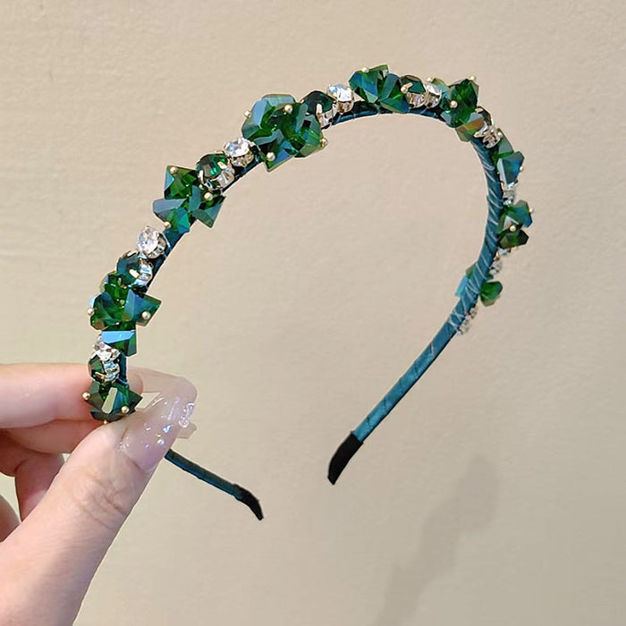 Wholesale Women's Mori Style Crystal Headband