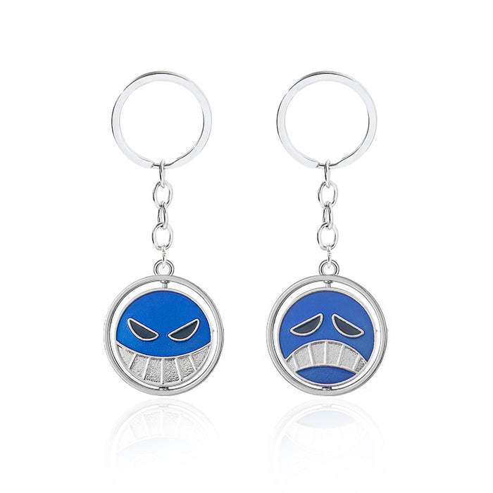 Wholesale Rotating necklace, metal trendy and versatile hanging accessory for men and women