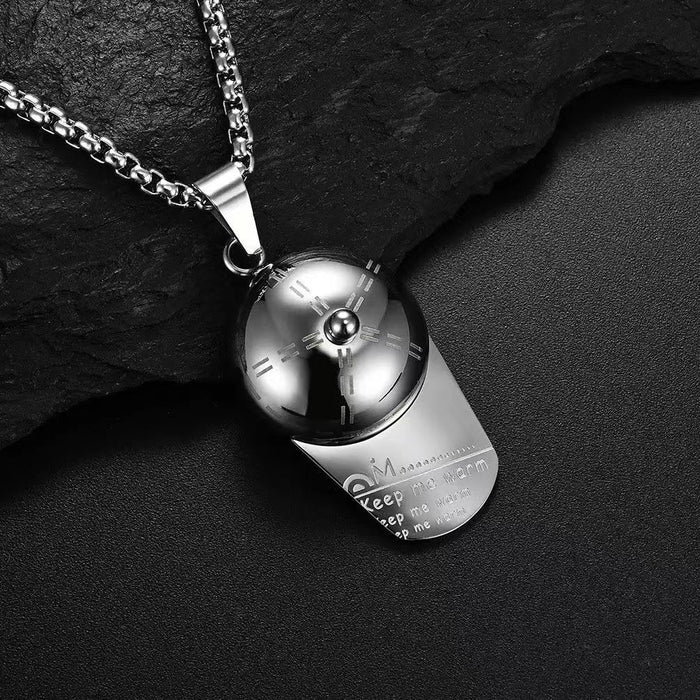 Wholesale Personalized Pendant Stainless Steel Necklace JDC-NE-YSJZ005