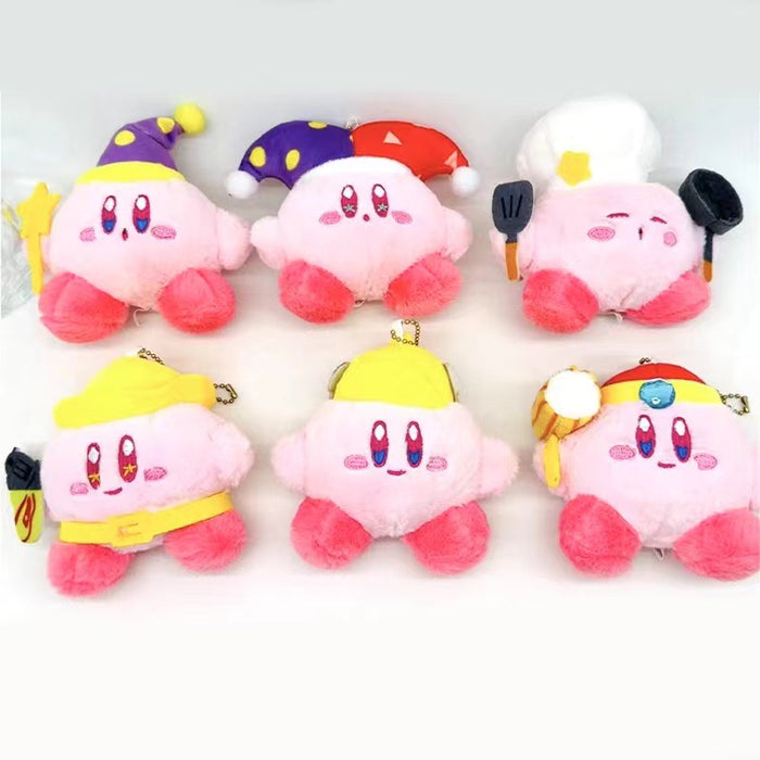 Wholesale 12pcs Plush Toys Small Pendant Keychain Plush Toy Gift Clip Machine