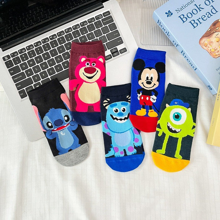 Wholesale Cartoon Cotton Socks JDC-SK-Lanh010