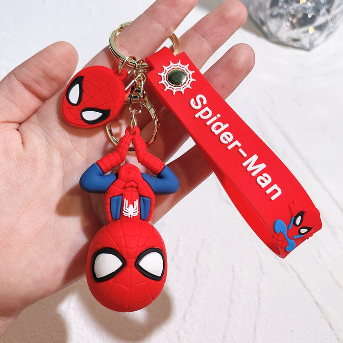 Wholesale Cartoon Silicone Doll Keychain JDC-KC-QiChao020