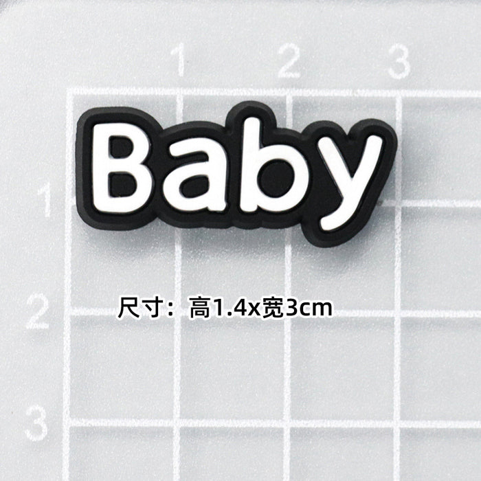 Wholesale 10pcs Soft rubber briquette elf silicone patch slippers buckle headset phone case airbag bracket refrigerator sticker accessories