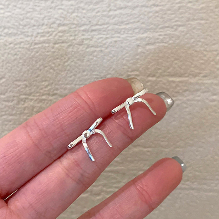 Wholesale Bow Ribbon Earrings Ear Clip No Ear Holes Earrings