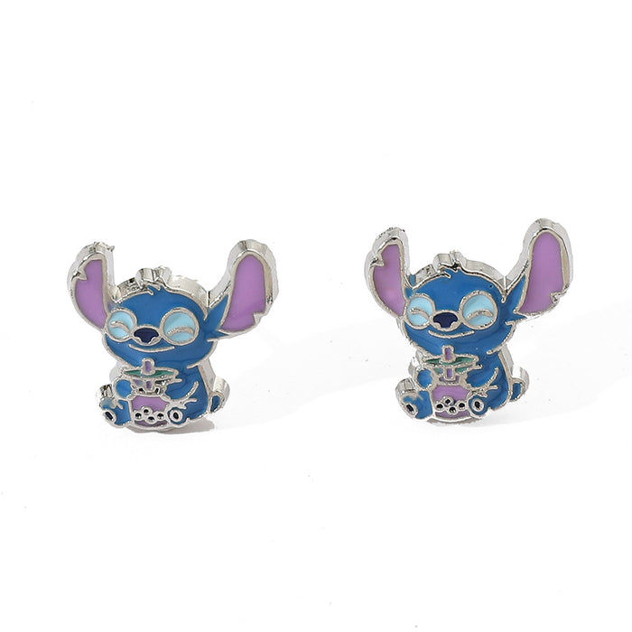 Wholesale Cartoon cute earrings studs ear accessories