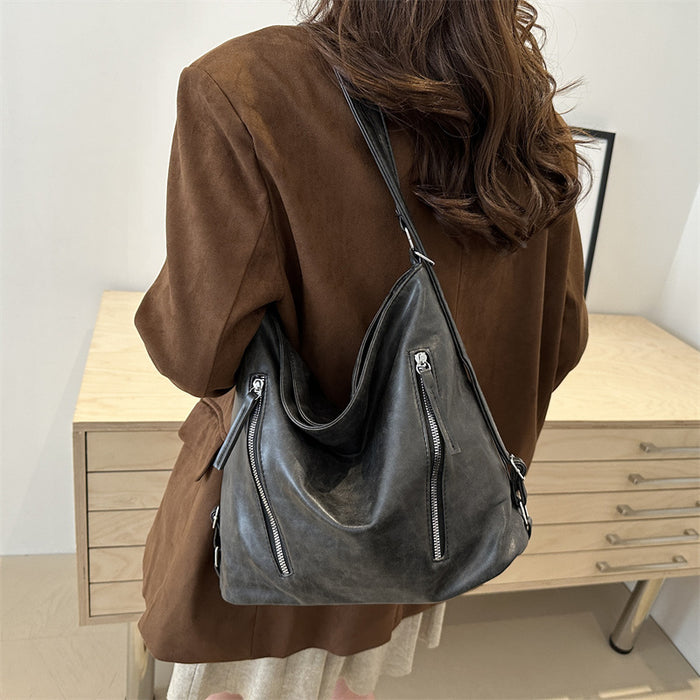 Wholesale New trendy and large capacity single shoulder bag for niche backpacks, commuting tote bag