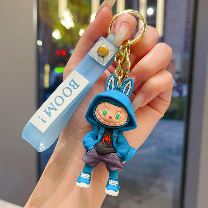 Wholesale Little Sheep Keychain Car Ornament Bag Pendant Gift Cross-Border