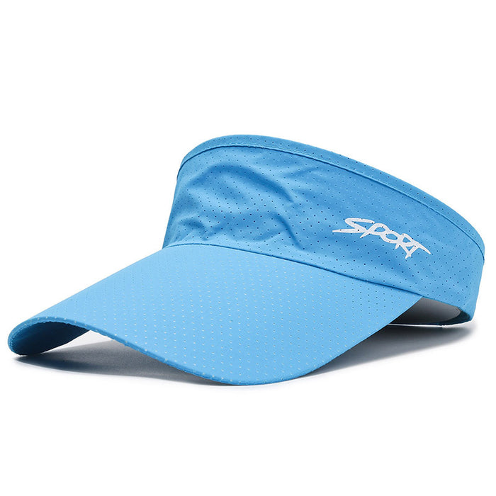 Wholesale Hat Women's Running  Sports Quick-drying Hat Sunscreen Hat Tennis Hat No Top Sun Hat Men