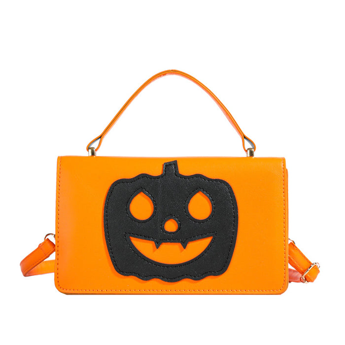 Wholesale  pumpkin handbag funny design party personality shoulder crossbody bag