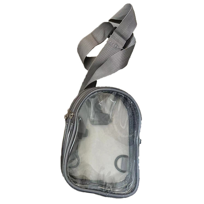 Wholesale Pvc Transparent Sports Chest Bag Messenger Bag JDC-SD-HanDuo001