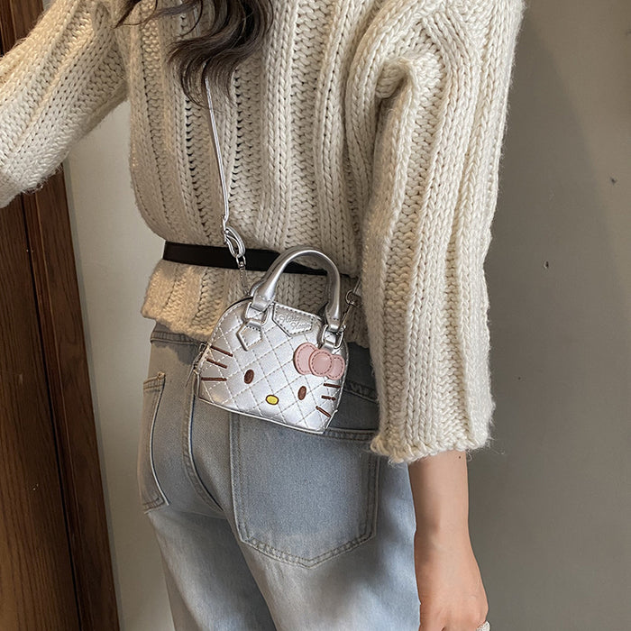 Wholesale PU kids'  cute cartoon mini seashell shoulder bag